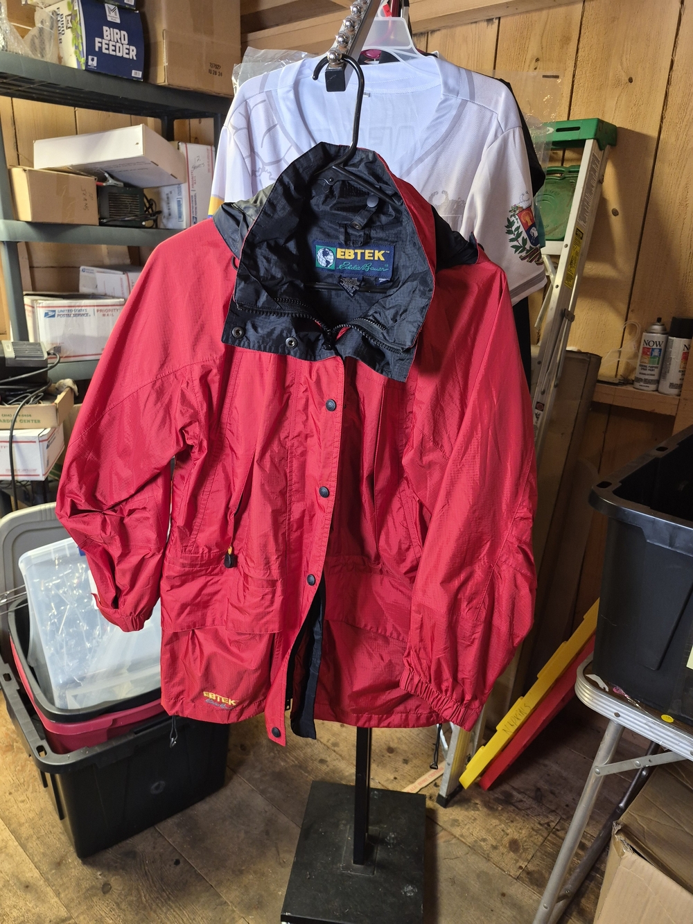 Eddie Bauer Red with Black Hood Bin 55